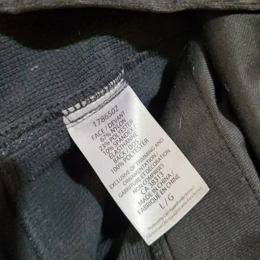 Karbon‎ Gray Softshell Jacket with Pink Zipper - Size Large - Picture 6 of 9